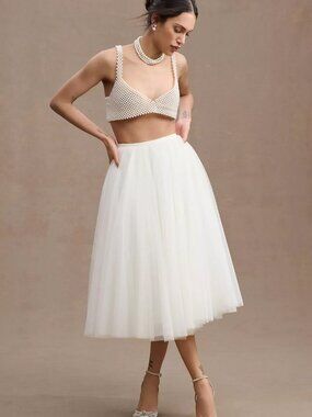 Nouvelle Amsale Bridal Tulle Skirt "Nandita" – Street Size 4/6 – BRAND NEW w TAG